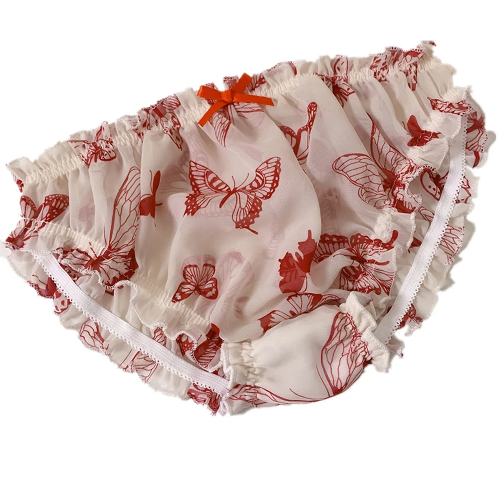 Sissy Lingerie For Men Sissy Underwear Chiffon Butterfly Lace Pouch Bikini Brief Sheer Mesh Panties Low Rise Transparent Briefs
Sissy Lingerie For Men Sissy Underwear Chiffon Butterfly Lace Pouch Bikini Brief Sheer Mesh Panties Low Rise Transparent Briefs