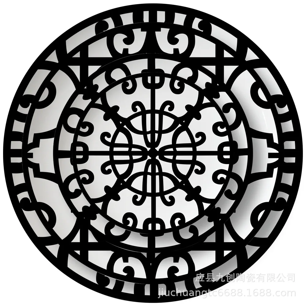 Bone china plate Nordic black iron ceramic plate set western wedding dessert breakfast plate daily fruit plate
Bone china plate Nordic black iron ceramic plate set western wedding dessert breakfast plate daily fruit plate