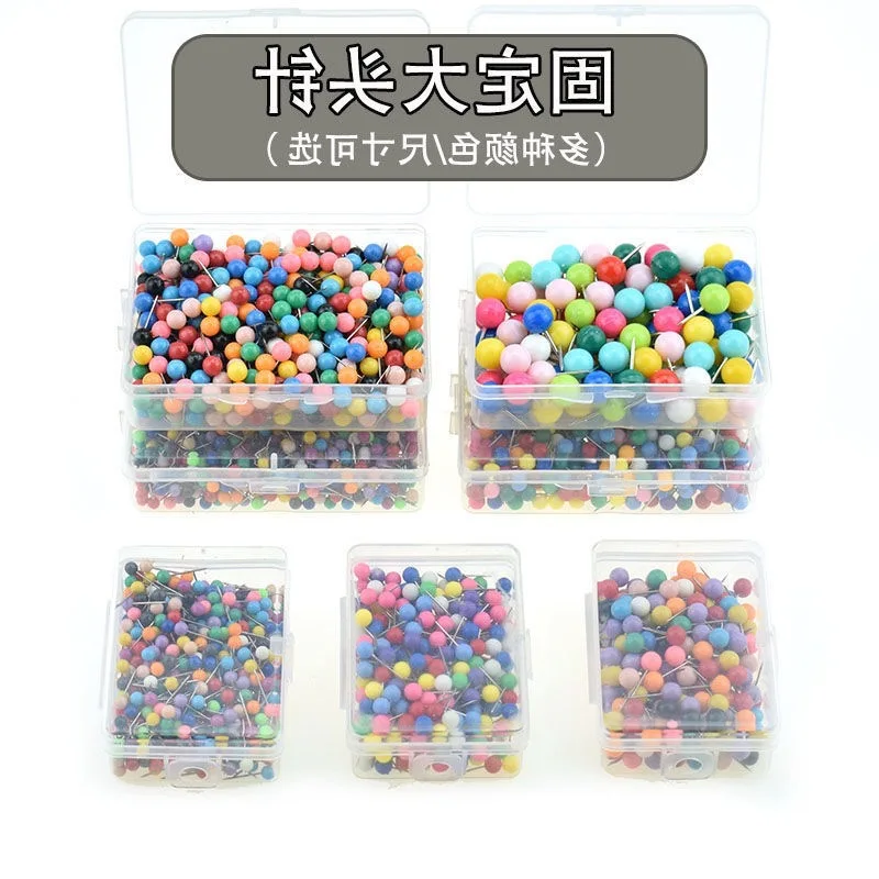 Thumbtack, Round Head, Colored Plastic, Pin, Fixing Pin, Short Pin, Small Round Ball Nail, Landmark Nail, Office Positioning Pin
Thumbtack, Round Head, Colored Plastic, Pin, Fixing Pin, Short Pin, Small Round Ball Nail, Landmark Nail, Office Positioning Pin