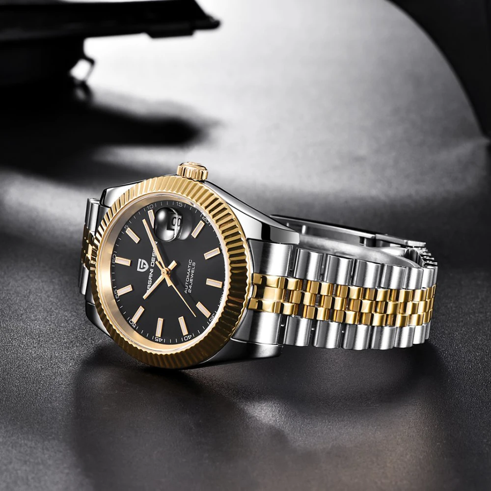 PAGANI DESIGN Man Automatic Watch Top Brand Luxury Mechanical Watch Stainless Steel 100M Waterproof Watch Men Clock Reloj Hombre PAGANI DESIGN Man Automatic Watch Top Brand Luxury Mechanical Watch Stainless Steel 100M Waterproof Watch Men Clock Reloj Hombre