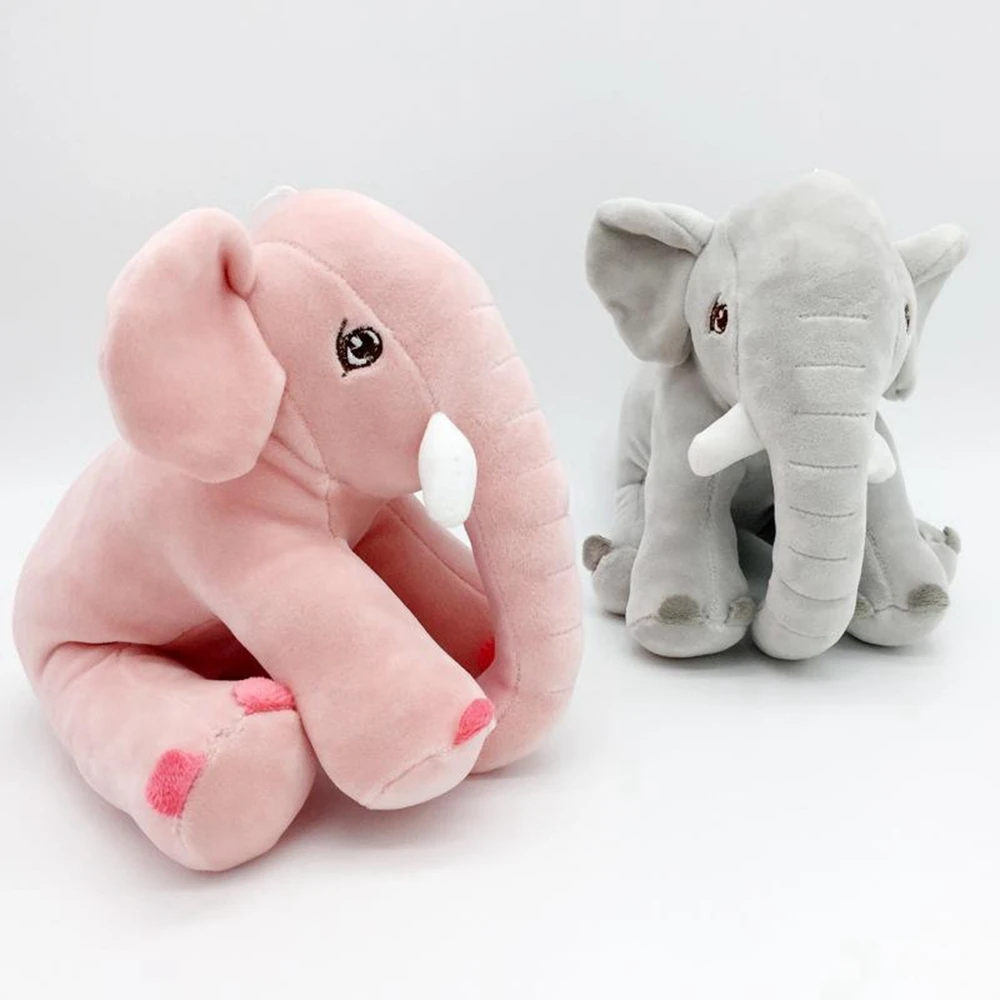 

20cm Two Color Cute Elephant Plush Toy Doll Soft Animal Doll Children Boys Girls Soft Comfort Doll Birthday Holiday Gift