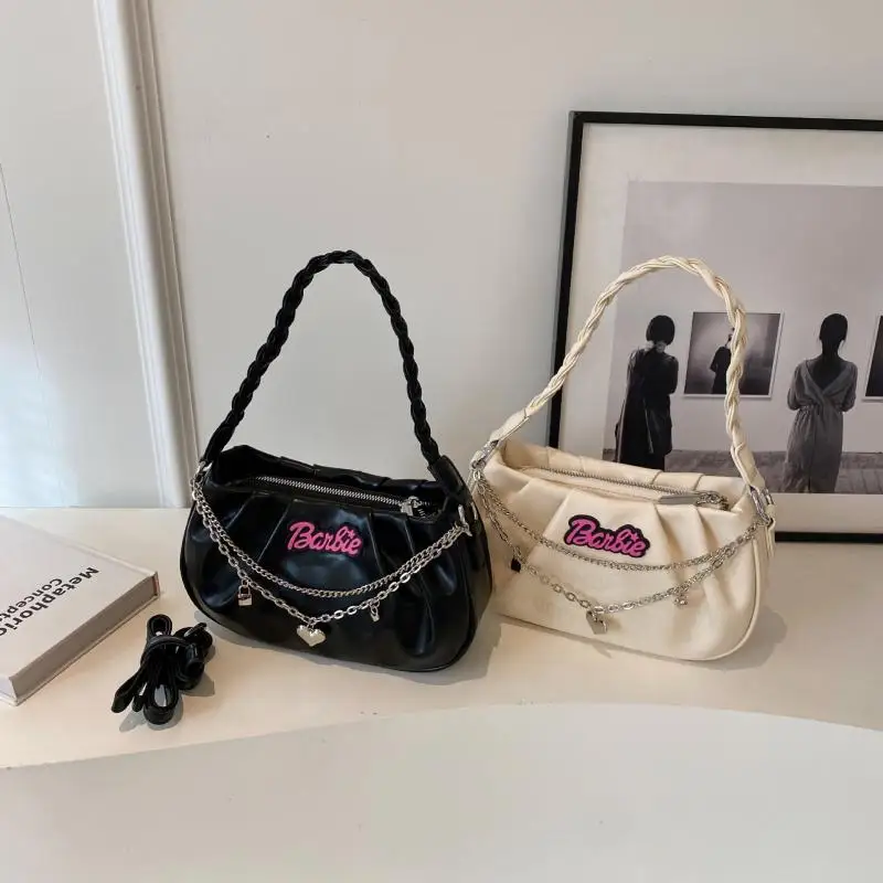 24Cm Anime Barbie Underarm Bag Fashion Barbie Chain Shoulder Bag Kawaii Cartoon Crossbody Bag Cute Handbag
24Cm Anime Barbie Underarm Bag Fashion Barbie Chain Shoulder Bag Kawaii Cartoon Crossbody Bag Cute Handbag