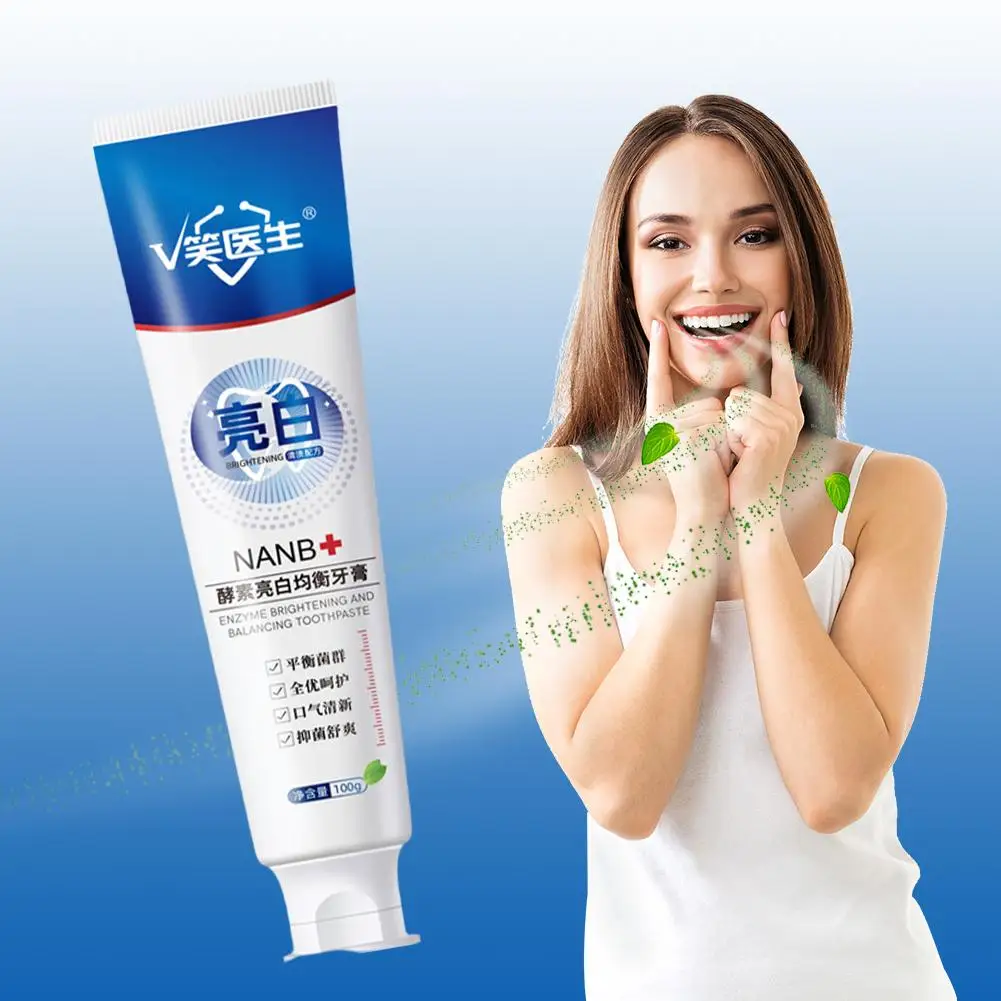 

100g Teeth Whitening Toothpaste Dental Calculus Remover Mouth Periodontitis Bad Preventing Removal Odour Breath Z7k1