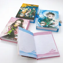 Demon Slayer Notebook with Lock 2022 Cartoon Student Diary Agenda Planner Book 64K Kawaii Sketchbook School Stationery
Demon Slayer Notebook with Lock 2022 Cartoon Student Diary Agenda Planner Book 64K Kawaii Sketchbook School Stationery