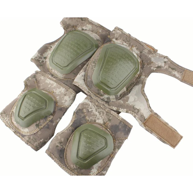 Tactical Elbow Knee Pad Set Soft Elbow Kneepads Protective Battle Combat Gear Airsoft Hunting Sports AT
Tactical Elbow Knee Pad Set Soft Elbow Kneepads Protective Battle Combat Gear Airsoft Hunting Sports AT
