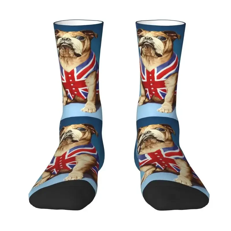 Cool Print English Bulldog Socks for Men Women Stretch Summer Autumn Winter English Flag Crew Socks
Cool Print English Bulldog Socks for Men Women Stretch Summer Autumn Winter English Flag Crew Socks