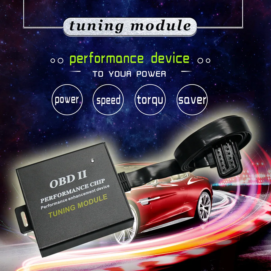 

Power Box OBD2 OBDII Performance Chip Tuning Module Excellent Performance For Buick Verano
