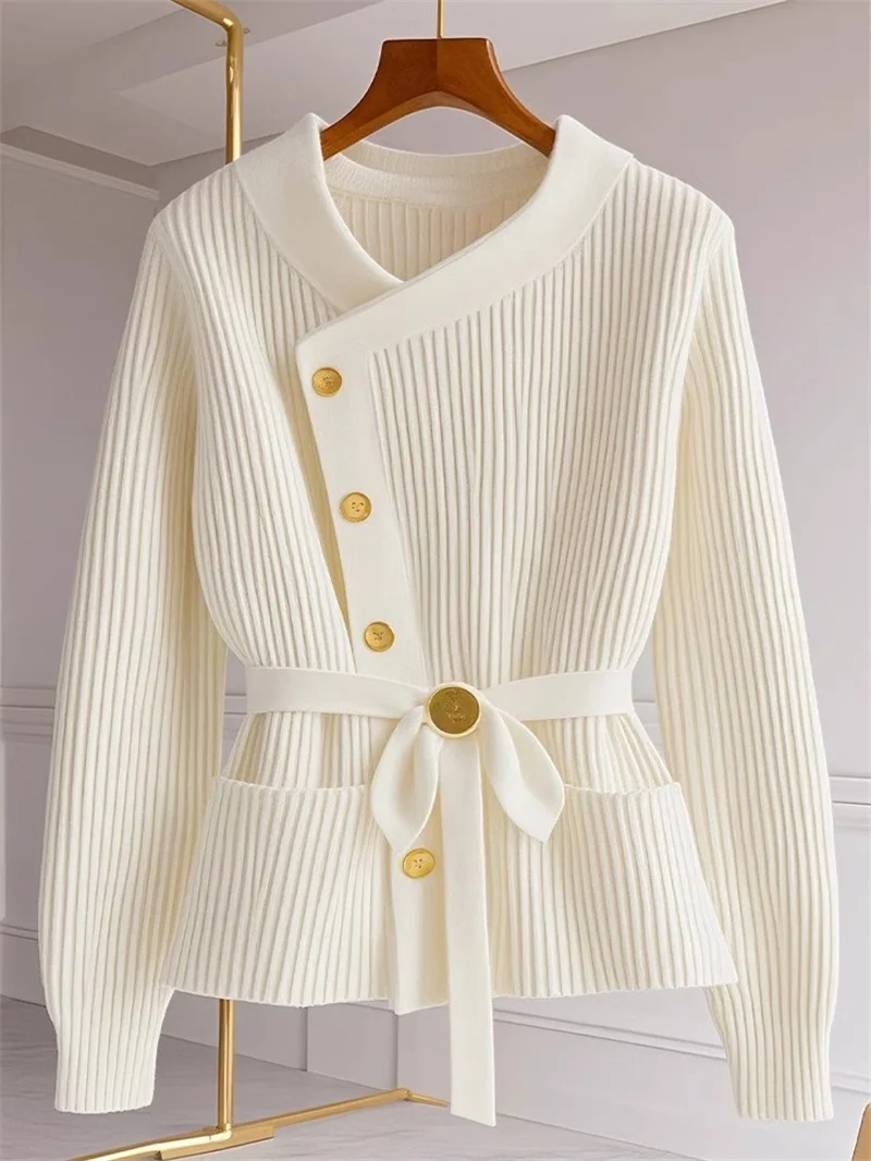 Fashion Round Neck Autumn New Women Cardigan Sweater High Quality Chic Long Sleeve Casual Knitwear Female Bottoming Shirts Tops Fashion Round Neck Autumn New Women Cardigan Sweater High Quality Chic Long Sleeve Casual Knitwear Female Bottoming Shirts Tops