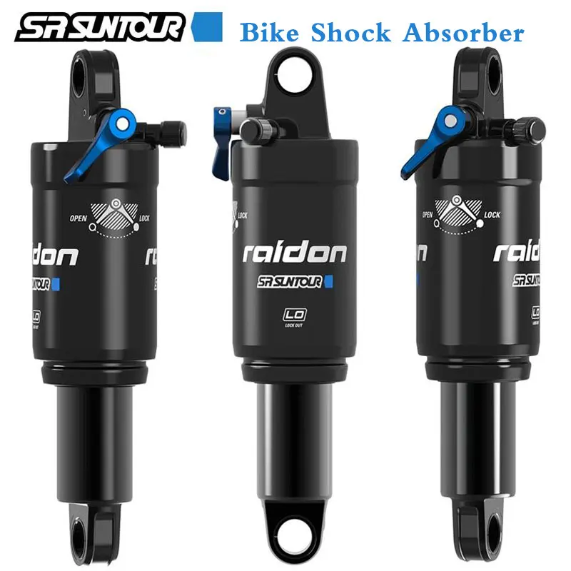 

SR SUNTOUR Bicycle Rear Shock Absorber Bumper Shox Air Downhill Pneumatic Chamber Damper Hydraulic MTB Bike Suspension Shock