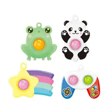 Kawaii Simple Dimple Keychain Fidget Toys Push Bubble Popits Stress Anxiety Relief Poppet Handheld Popper Sensory Squeeze Toy
Kawaii Simple Dimple Keychain Fidget Toys Push Bubble Popits Stress Anxiety Relief Poppet Handheld Popper Sensory Squeeze Toy