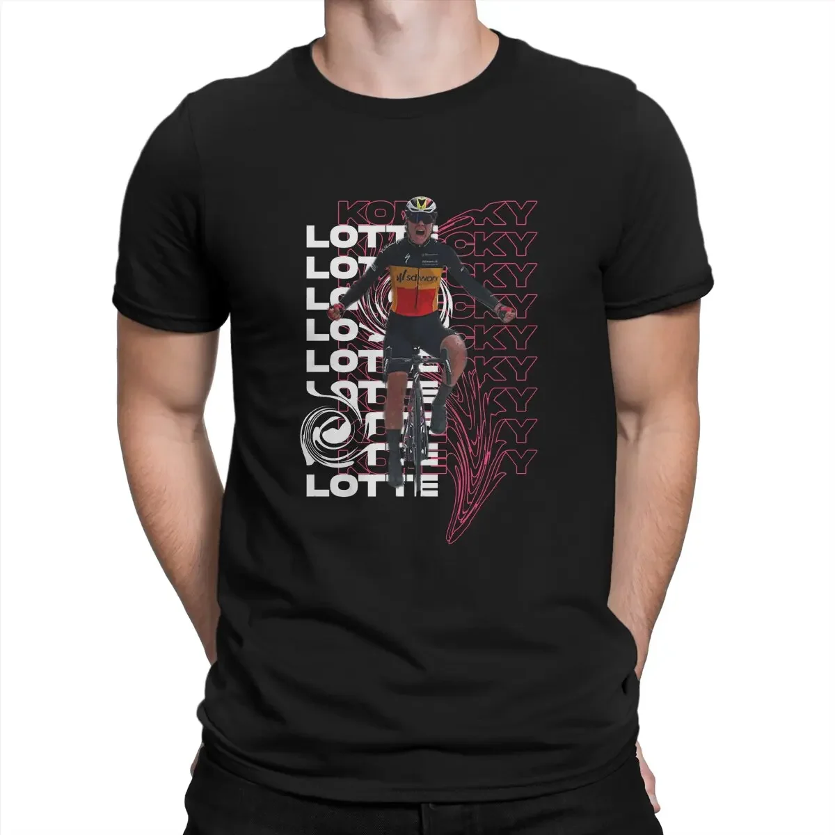 Новинка 2024, Мужская футболка Lotte Kopecky Tour of фландрий, Специальная футболка RVV, Повседневная футболка большого размера для езды на велосипеде
Новинка 2024, Мужская футболка Lotte Kopecky Tour of фландрий, Специальная футболка RVV, Повседневная футболка большого размера для езды на велосипеде
