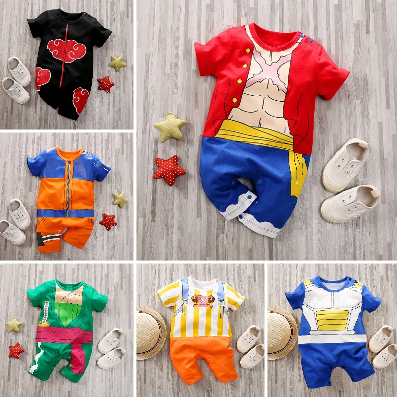 New fashion Baby Boy Anime Clothes Newborn Rompers Cotton Infant Clothing Jumpsuits Baby Short Sleeve Cartoon Bebes
New fashion Baby Boy Anime Clothes Newborn Rompers Cotton Infant Clothing Jumpsuits Baby Short Sleeve Cartoon Bebes