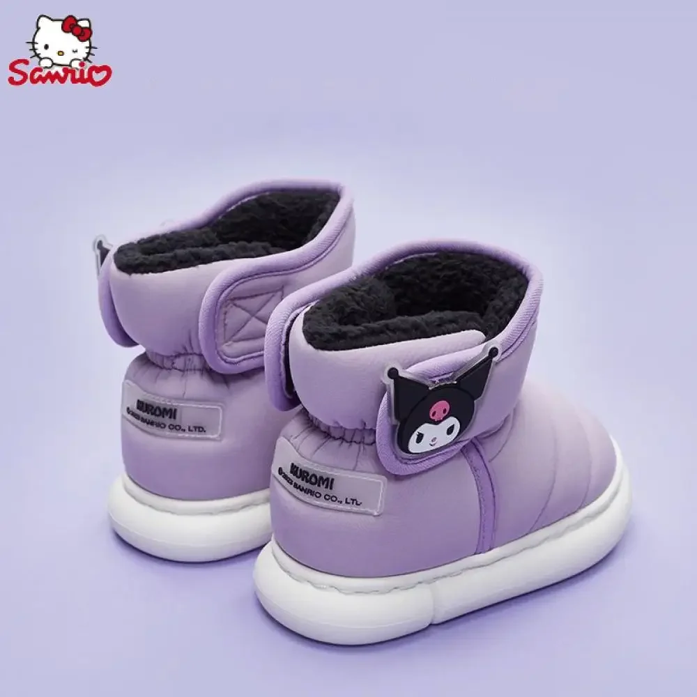Сапоги Sanrio для девочек с рисунком Hello Kitty Kuromi Cinnamoroll из хлопка, модная детская повседневная обувь, теплые детские сапоги, зимняя хлопковая обувь
Сапоги Sanrio для девочек с рисунком Hello Kitty Kuromi Cinnamoroll из хлопка, модная детская повседневная обувь, теплые детские сапоги, зимняя хлопковая обувь