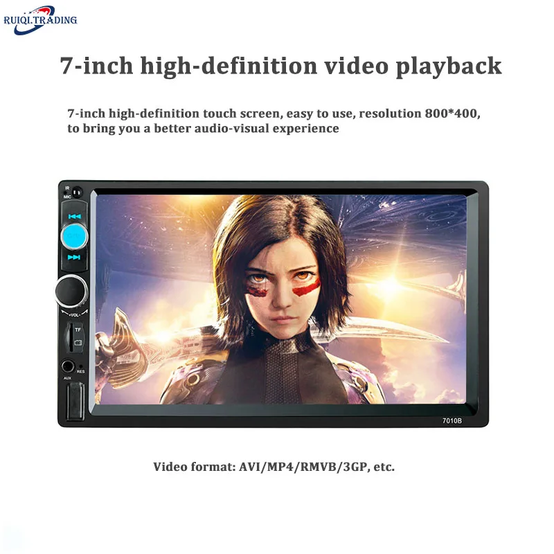 2Din Android 7" Car Radio Autoradio 2 Din Universal Stereo WIFI GPS Multimedia Player CarPlay Central Control MP5 Player
2Din Android 7" Car Radio Autoradio 2 Din Universal Stereo WIFI GPS Multimedia Player CarPlay Central Control MP5 Player