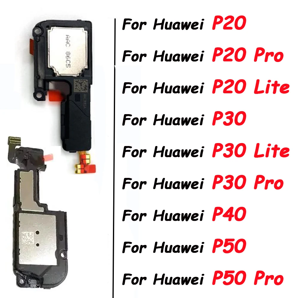 

Loudspeaker For Huawei P20 P30 Pro P40 Lite E P50 Pro Loud Speaker Buzzer Ringer Flex Cable Replacement Parts