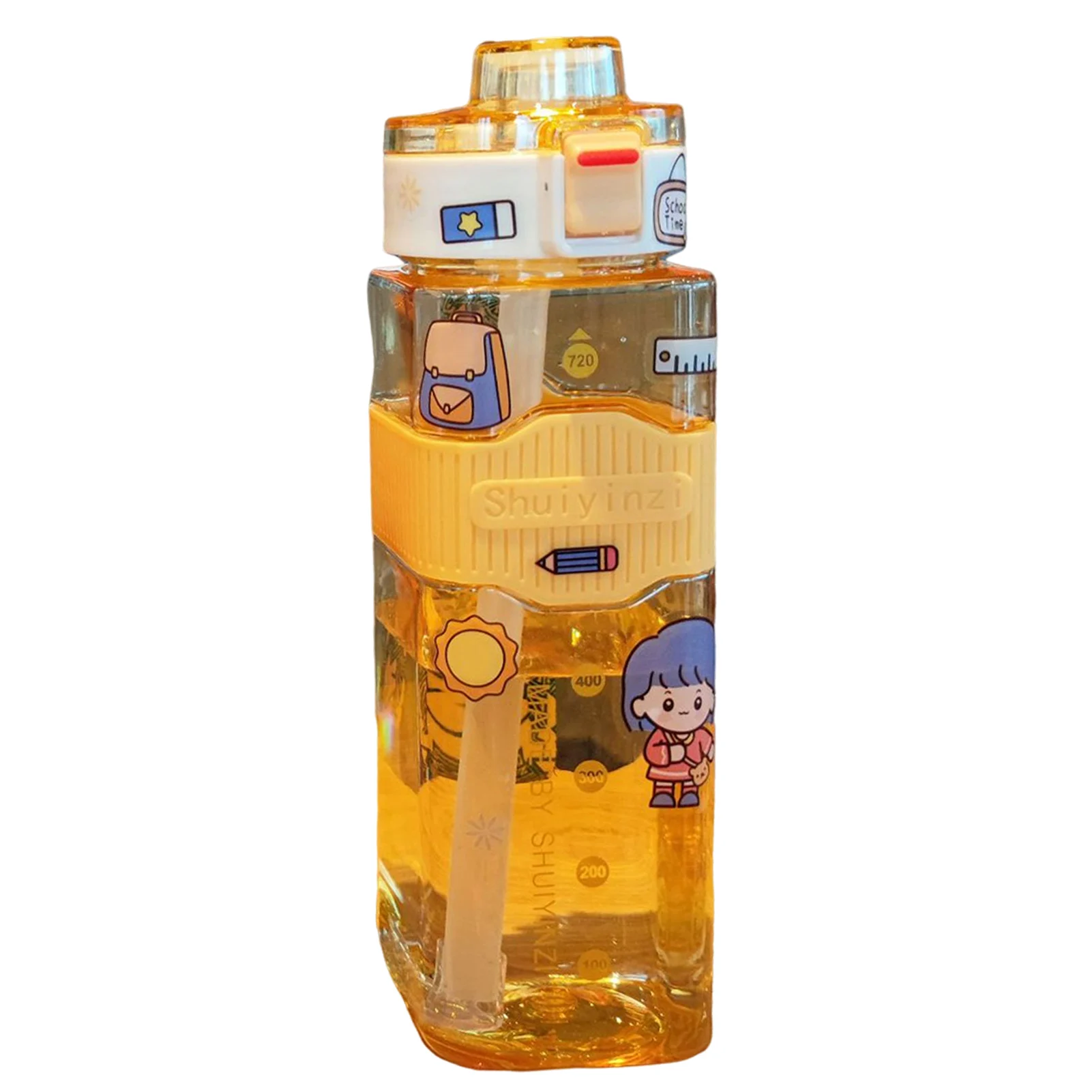 Square Shape Cartoon Water Bottle Students Portable Leakproof Water Jug for Shopping Camping Walking
Square Shape Cartoon Water Bottle Students Portable Leakproof Water Jug for Shopping Camping Walking