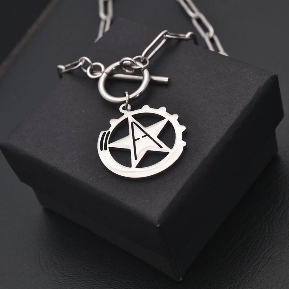 Customized Unique Five-Pointed star Pendant Women's star Geometry Stainless Steel Necklace Jewelry Gift
Customized Unique Five-Pointed star Pendant Women's star Geometry Stainless Steel Necklace Jewelry Gift