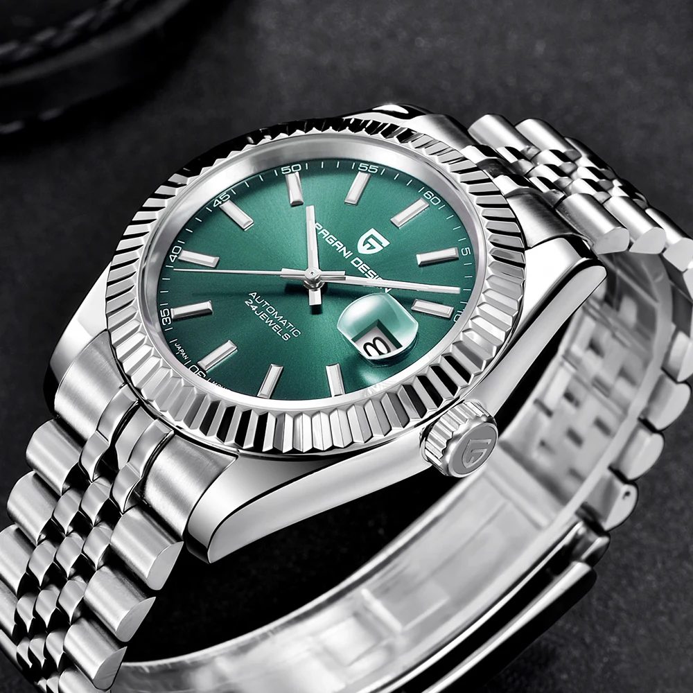 PAGANI DESIGN Man Automatic Watch Top Brand Luxury Mechanical Watch Stainless Steel 100M Waterproof Watch Men Clock Reloj Hombre PAGANI DESIGN Man Automatic Watch Top Brand Luxury Mechanical Watch Stainless Steel 100M Waterproof Watch Men Clock Reloj Hombre