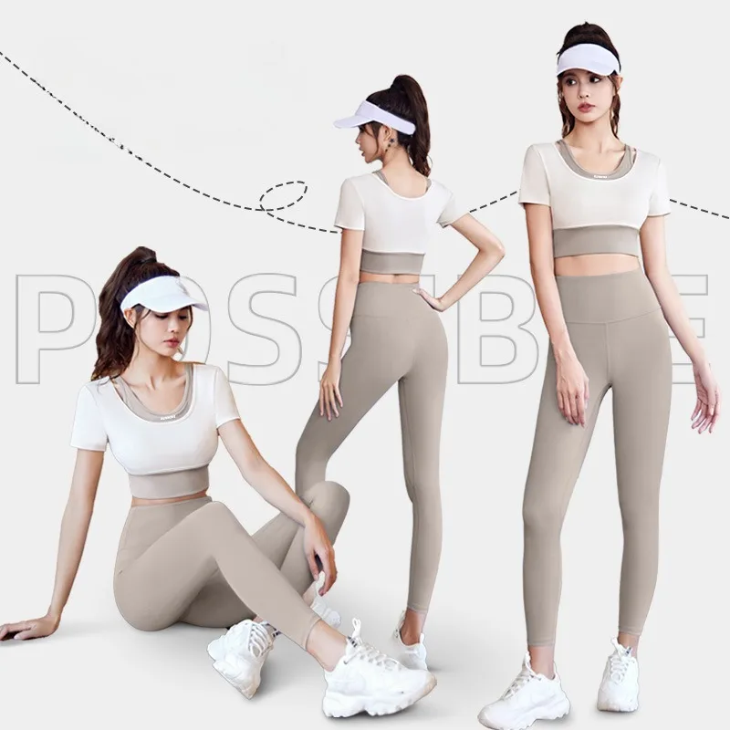 Women 2 Pcs Gym Set Sports Crop Top Bra Running Fitness Yoga Suit Sport Outfit Gymwear Lady Workout Clothes High Waist Leggings
Women 2 Pcs Gym Set Sports Crop Top Bra Running Fitness Yoga Suit Sport Outfit Gymwear Lady Workout Clothes High Waist Leggings