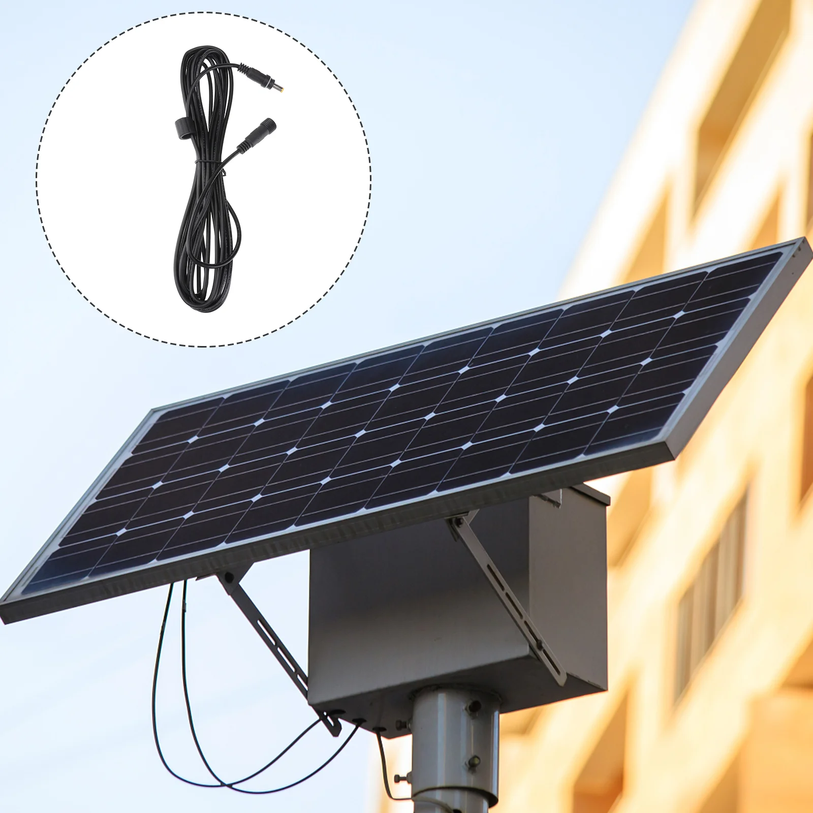 5 Meters Solar Lamp Extension Cable Dc Male Female Adapter Electrical Adapters Universal
5 Meters Solar Lamp Extension Cable Dc Male Female Adapter Electrical Adapters Universal