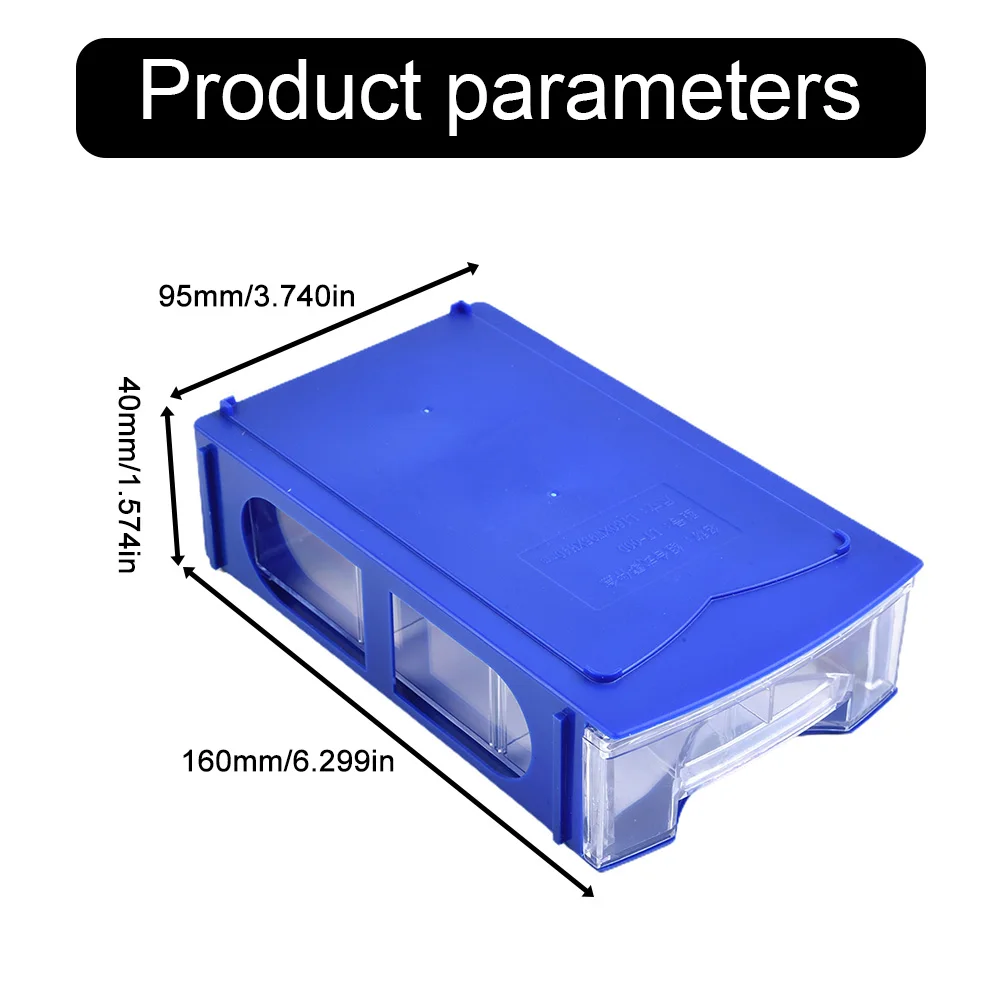 1PC Garage Tool Organizer Stackable Plastic Hardware Parts Storage Boxes Plastic Organizing Boxes Component Screws Toolbox
1PC Garage Tool Organizer Stackable Plastic Hardware Parts Storage Boxes Plastic Organizing Boxes Component Screws Toolbox