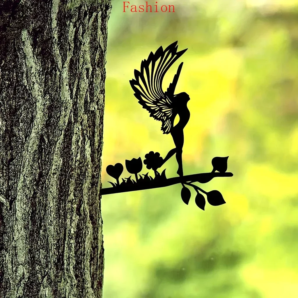 Elf on Branch Steel Silhouette Metal Outdoor Decor Wall Art Home Garden Yard Patio Outdoor Statue Stake Decoration Birthday Gift
Elf on Branch Steel Silhouette Metal Outdoor Decor Wall Art Home Garden Yard Patio Outdoor Statue Stake Decoration Birthday Gift