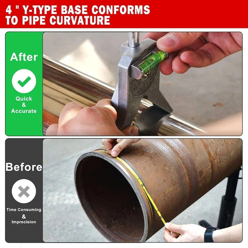 Pipe Marker Centering Center Finder Measuring Pipelines Diameter Fitter Plumbing Dropship
Pipe Marker Centering Center Finder Measuring Pipelines Diameter Fitter Plumbing Dropship