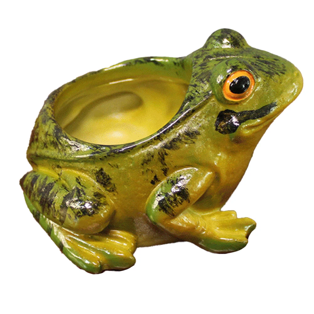 Frog Succulent Plant Pots Resin Micro-landscaping Frog Bonsai Pot Succulent Green Plant Pots Home Garden Balcony Decoration
Frog Succulent Plant Pots Resin Micro-landscaping Frog Bonsai Pot Succulent Green Plant Pots Home Garden Balcony Decoration