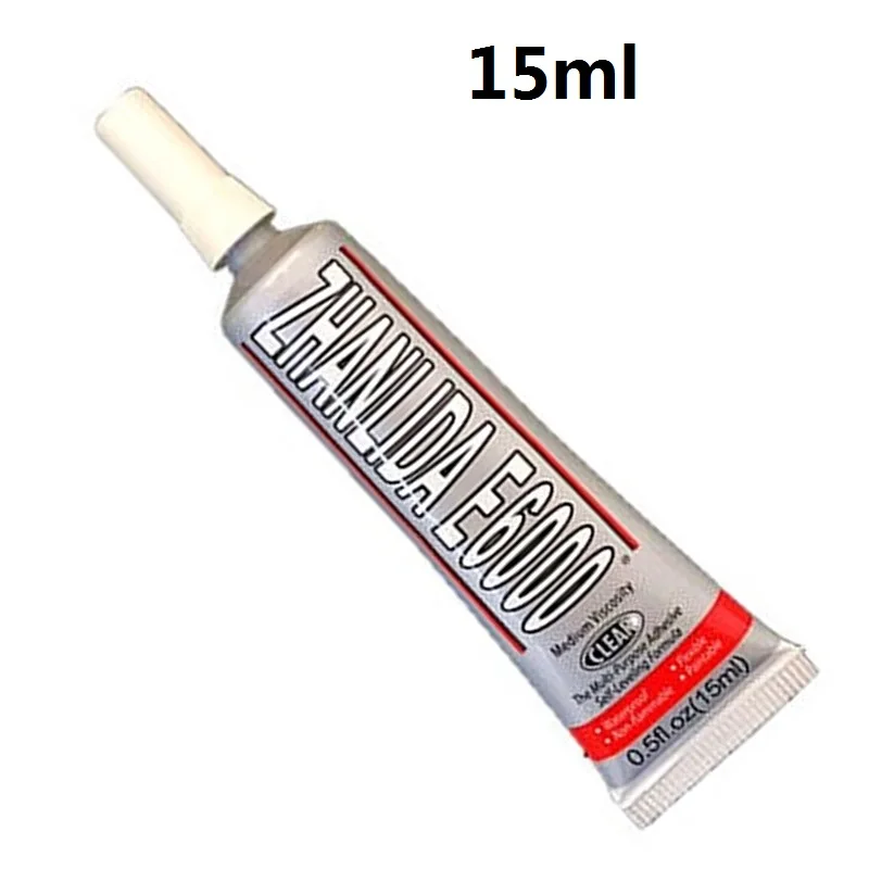 15ml E6000 Multipurpose Adhesive Make Crystal Jewelry Crafts Repair Phone Glass Screen Nail Gel Office Home Supply Bonding Tool
15ml E6000 Multipurpose Adhesive Make Crystal Jewelry Crafts Repair Phone Glass Screen Nail Gel Office Home Supply Bonding Tool
