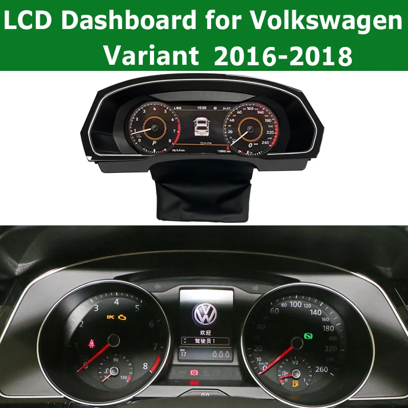 2022 Lates Car Digital LCD Meter Instrument For Volkswagen Variant 2016-2018 Smart Speedmeters Dashboard Cluster Virtual Cockpit
2022 Lates Car Digital LCD Meter Instrument For Volkswagen Variant 2016-2018 Smart Speedmeters Dashboard Cluster Virtual Cockpit