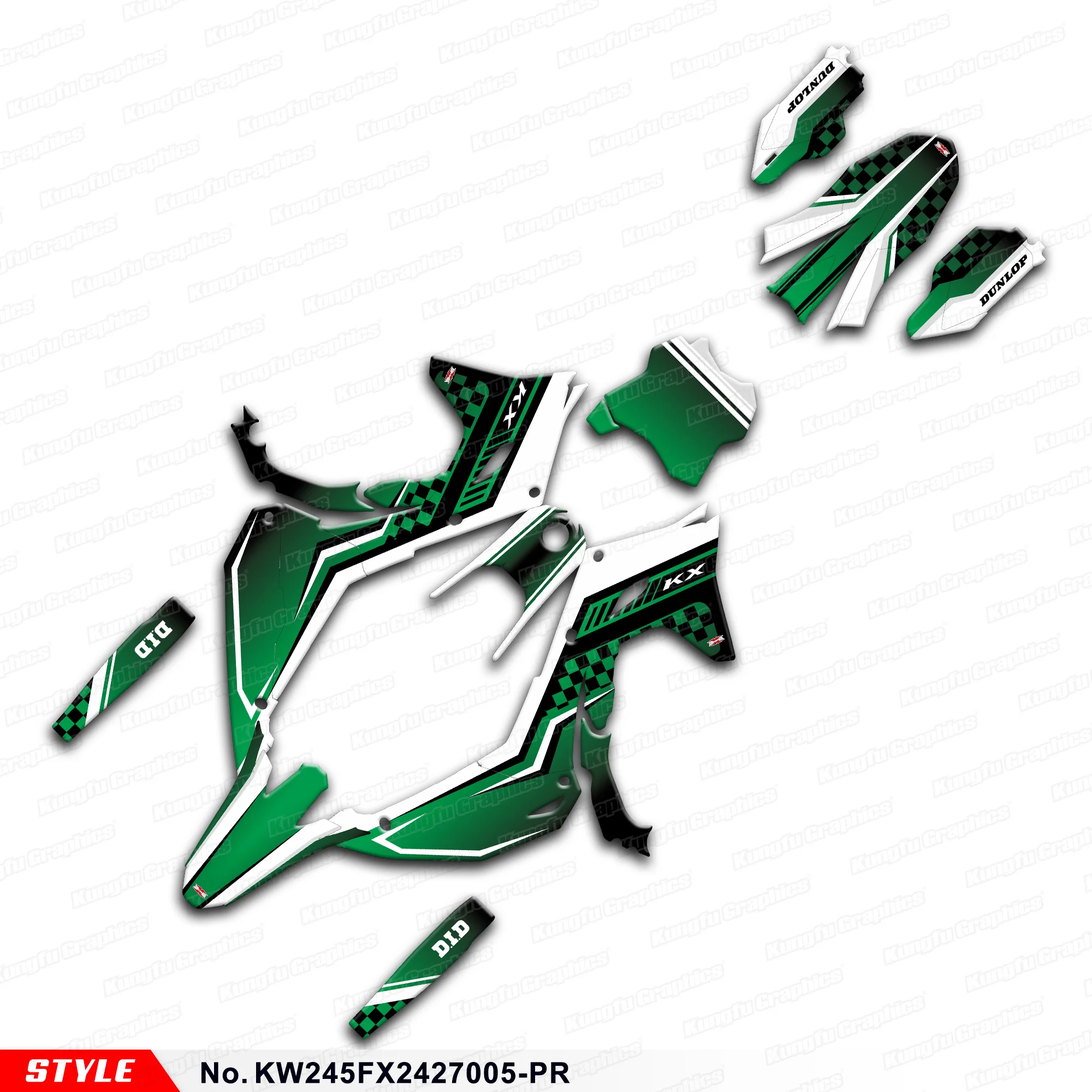 Гоночный Графический стикер лист для Kawasaki KX450 KX450X KX450F 2024, KW245FX2427005-PR
Гоночный Графический стикер лист для Kawasaki KX450 KX450X KX450F 2024, KW245FX2427005-PR