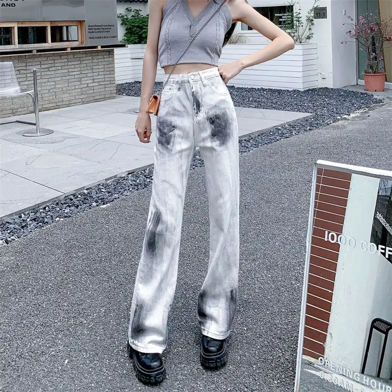 Spring Summer New Maxi Baggy Jeans American Streetwear High Waist White Tie Dyed Straight Y2K Wide Leg Pants Mujer S-5XL
Spring Summer New Maxi Baggy Jeans American Streetwear High Waist White Tie Dyed Straight Y2K Wide Leg Pants Mujer S-5XL
