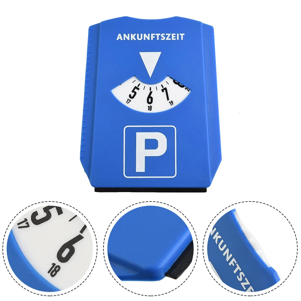 

1*Parking Timer Run Stop Switch Parking Disc ABS Parking Meter Running Battery Blue Operated Electronic High Grade