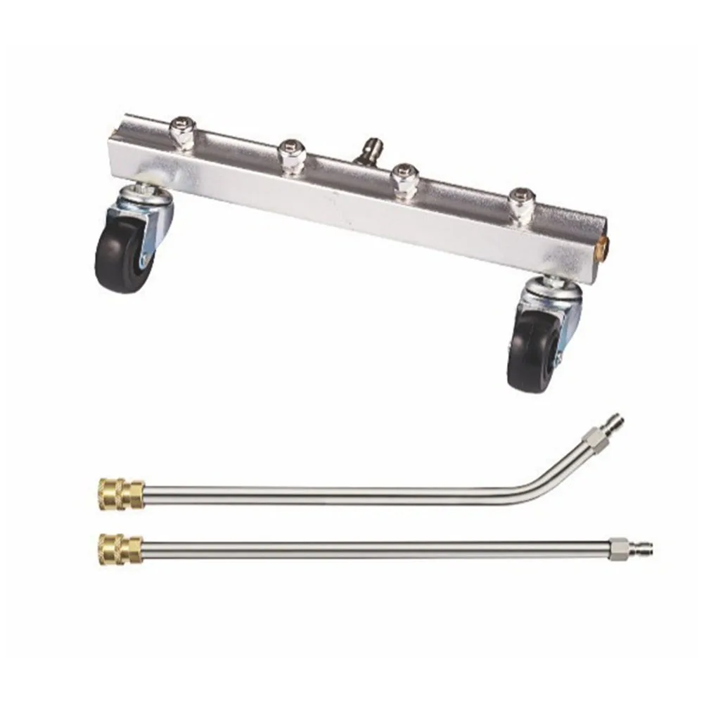 Easy Operation Casters PSI Undercarriage Cleaner Car Pressure Washer Casters Self Replaceable Nozzle Accessories
Easy Operation Casters PSI Undercarriage Cleaner Car Pressure Washer Casters Self Replaceable Nozzle Accessories