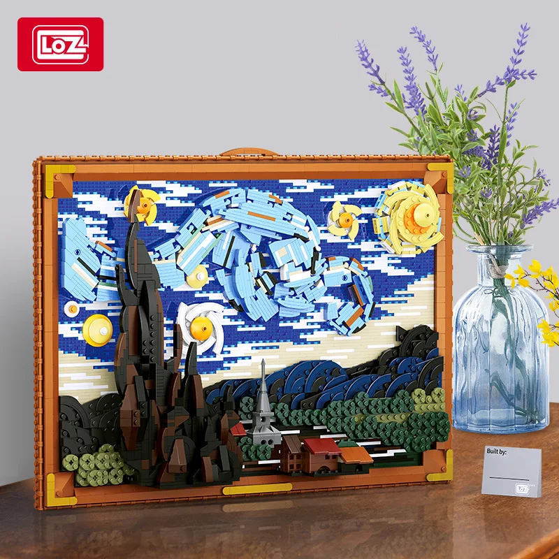 LOZ1066 Starry Moon Night Pudding Block Puzzle Toys Small Particle Block Festival Gifts Oil Painting Creative Home Decoration
LOZ1066 Starry Moon Night Pudding Block Puzzle Toys Small Particle Block Festival Gifts Oil Painting Creative Home Decoration