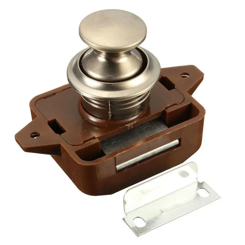 Catch Lock Push Button Lock Push button lock Accessories Exterior Simple Installation 1pcs Yacht ABS & Zinc Latch
Catch Lock Push Button Lock Push button lock Accessories Exterior Simple Installation 1pcs Yacht ABS & Zinc Latch