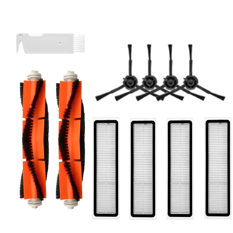 Запасные части для робота-пылесоса Xiaomi Mijia Dreame Bot L10 Pro D9, комплекты деталей для робота-пылесоса, фильтры с основной боковой щеткой
Запасные части для робота-пылесоса Xiaomi Mijia Dreame Bot L10 Pro D9, комплекты деталей для робота-пылесоса, фильтры с основной боковой щеткой