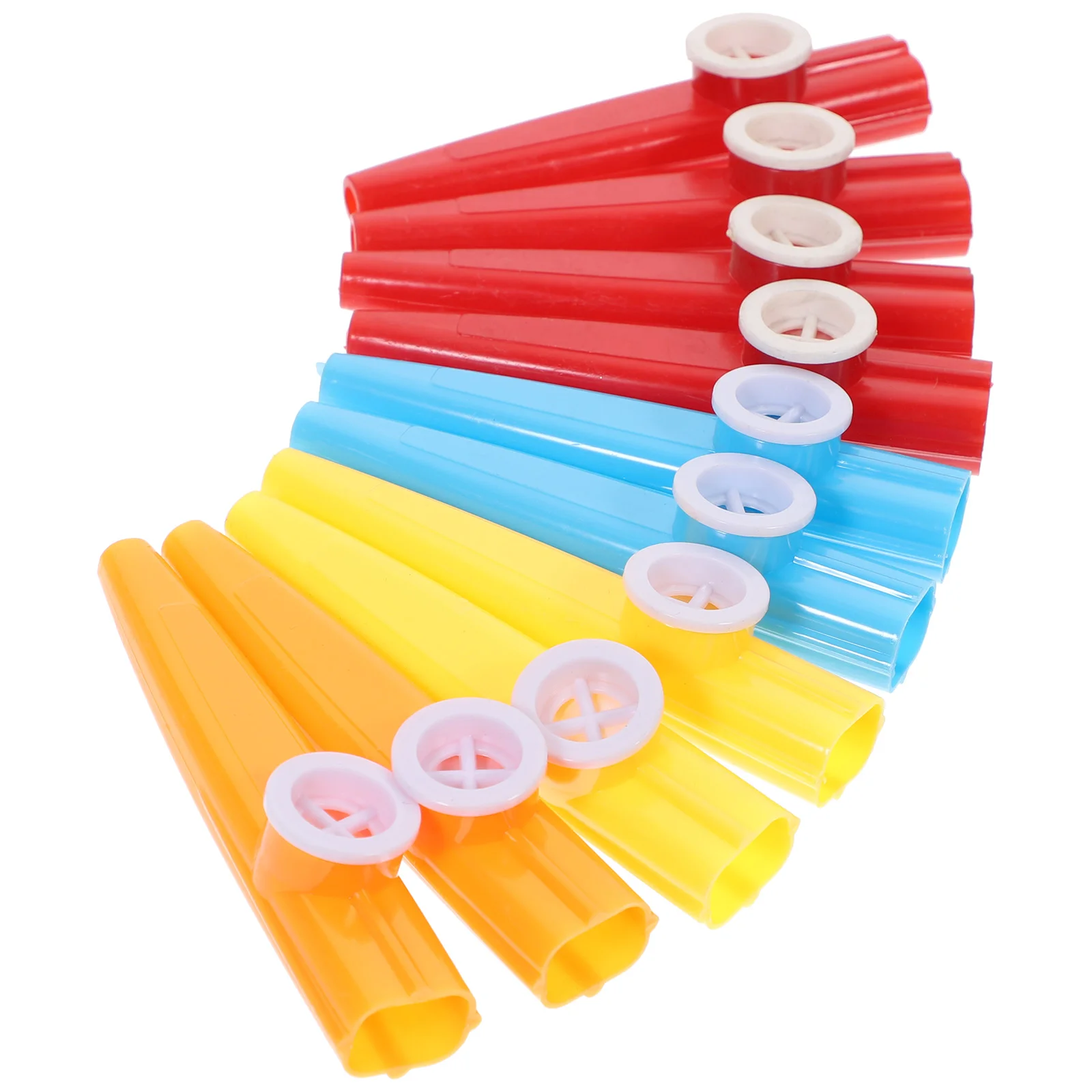 

10 Pcs Adult-toys Kazoo Plastic Colored Kazoos Bulk Kids Colorful Flute Harmonica Children Instrument