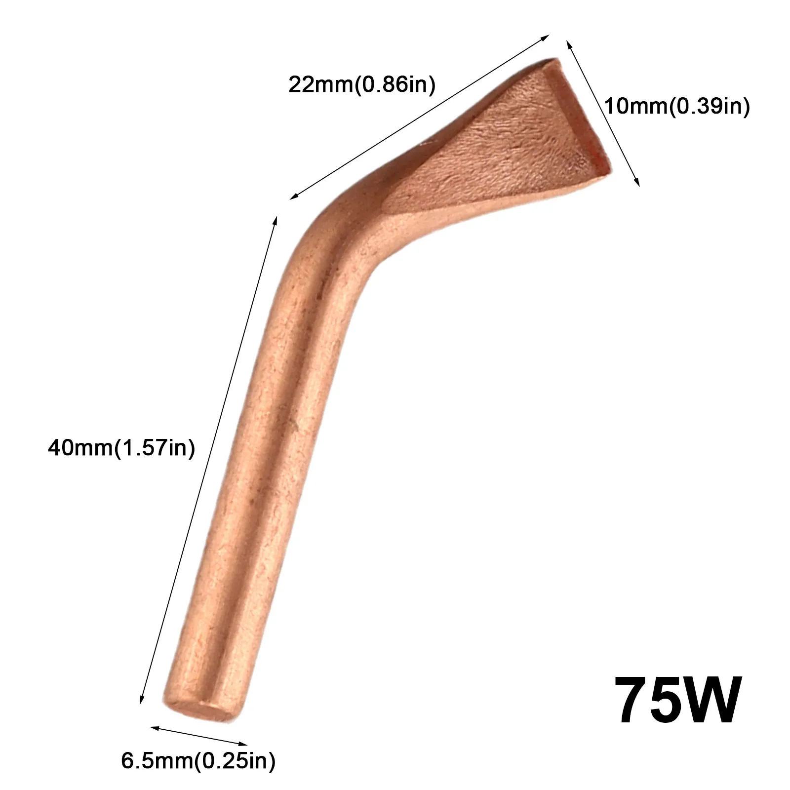 1pc Soldering Iron Tip Copper Electric Soldering Iron External Heat High Power Tip Replaceable 75W 100W 150W 200W
1pc Soldering Iron Tip Copper Electric Soldering Iron External Heat High Power Tip Replaceable 75W 100W 150W 200W