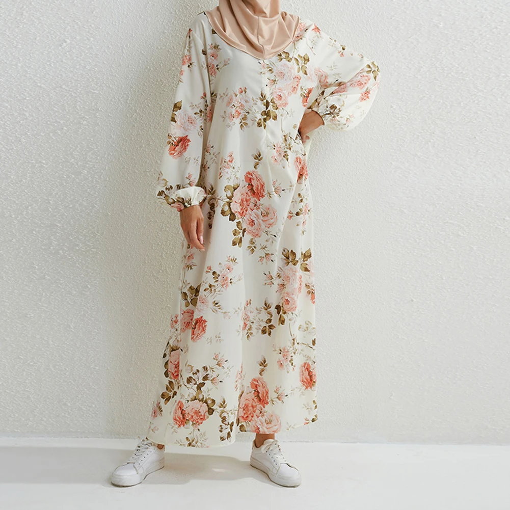 Women Dress Durable For Daily Leisure For Vacation Casual Comfortable Free Size Inelastic Long-sleeved Loose Nylon
Women Dress Durable For Daily Leisure For Vacation Casual Comfortable Free Size Inelastic Long-sleeved Loose Nylon