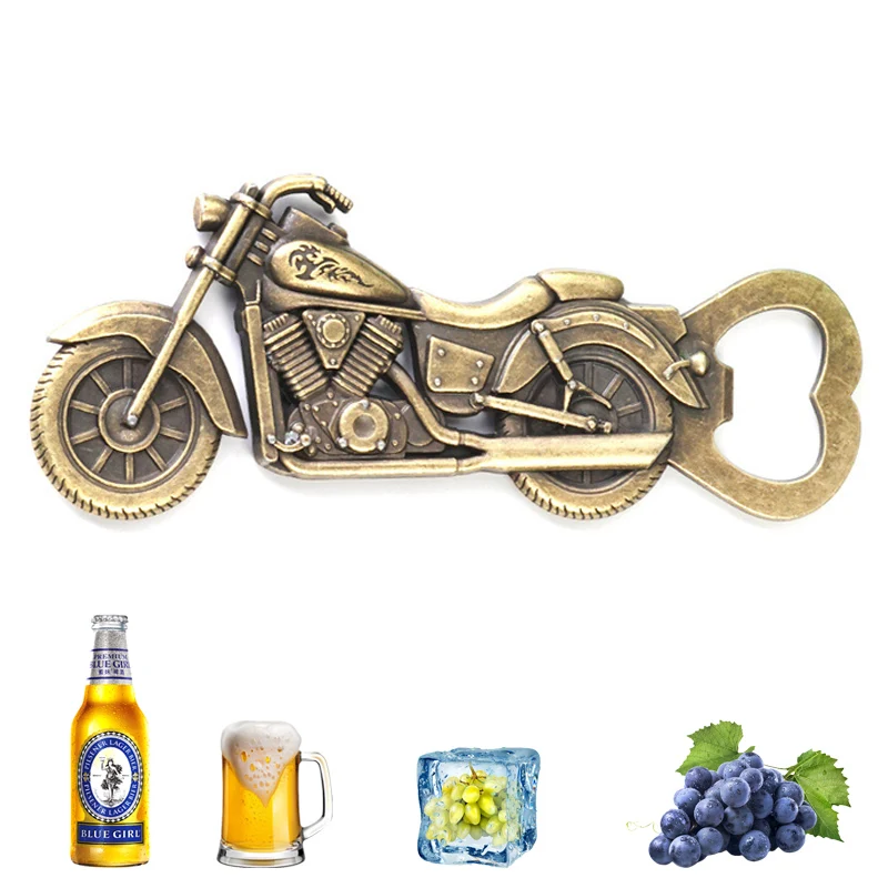 

Motorcycle Bottle Opener Convenient Lightweight Bottle Opener Kitchen Supplies Bottle Opening Tool Motorcycle Lover Gift