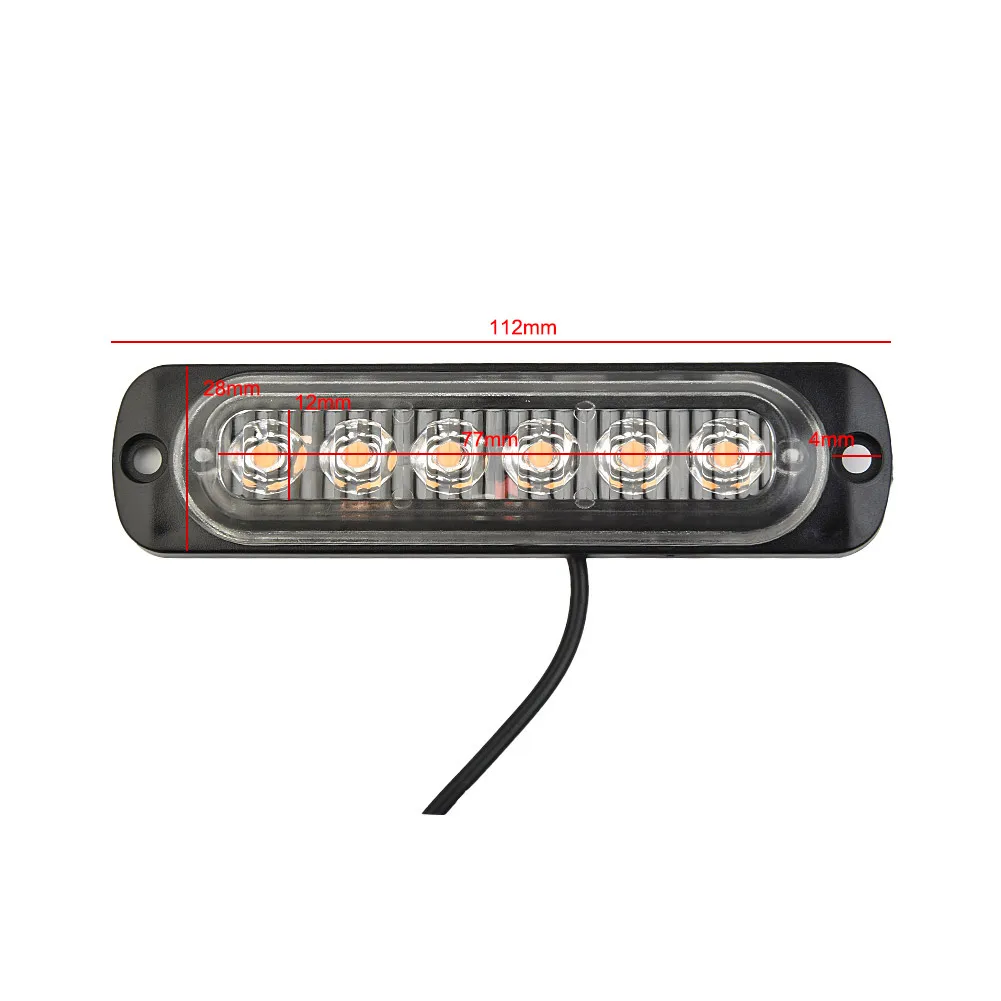 Parts LED Flash Light 18W Truck Warning Strobe Lamps Bulbs Luminous Plastic Black Housing Transparent Lens Set
Parts LED Flash Light 18W Truck Warning Strobe Lamps Bulbs Luminous Plastic Black Housing Transparent Lens Set