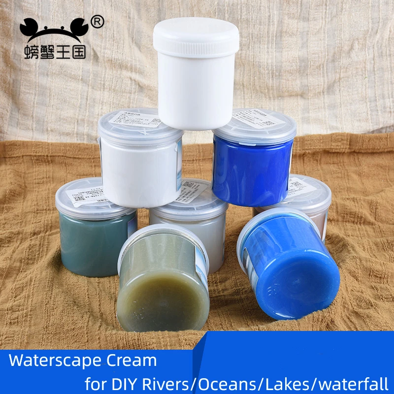 200ml Simulation Water Effect Paste Water Landscape Cream DIY River/Lake/Waterfall/Ocean Miniature Water Scenery Making Material
200ml Simulation Water Effect Paste Water Landscape Cream DIY River/Lake/Waterfall/Ocean Miniature Water Scenery Making Material