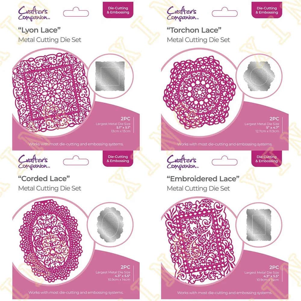 Metal Cutting Dies Scrapbook Diary Decoration Embossing Template DIY Greeting Card Handmade Embroidered Lace Corded Lace New
Metal Cutting Dies Scrapbook Diary Decoration Embossing Template DIY Greeting Card Handmade Embroidered Lace Corded Lace New