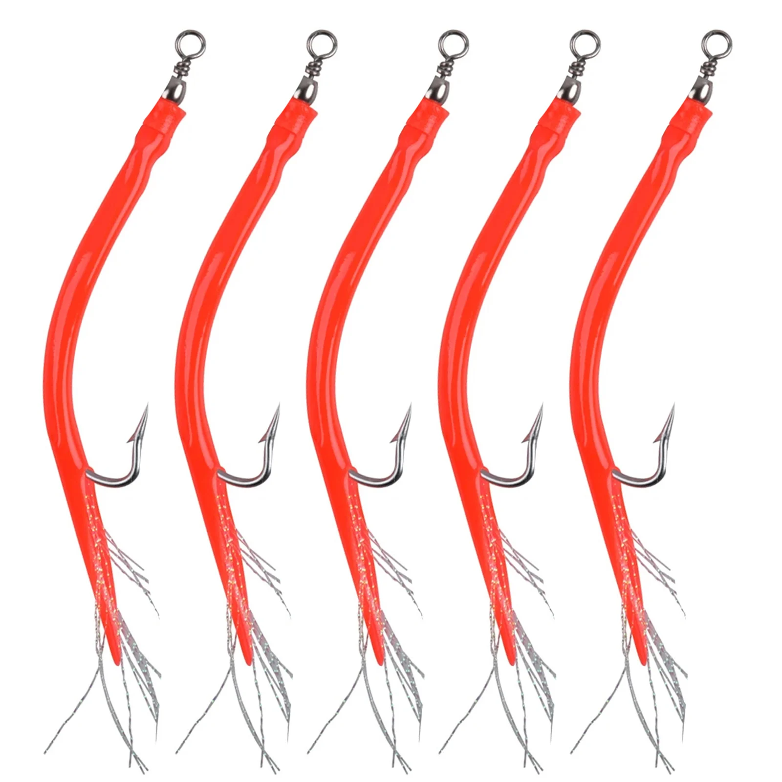 Fishing Hook Fishhook 14cm/16.5cm Barbed Octopus Hook Emulation Feather Fishing Accessories Fishing Eel Tube High Quality
Fishing Hook Fishhook 14cm/16.5cm Barbed Octopus Hook Emulation Feather Fishing Accessories Fishing Eel Tube High Quality