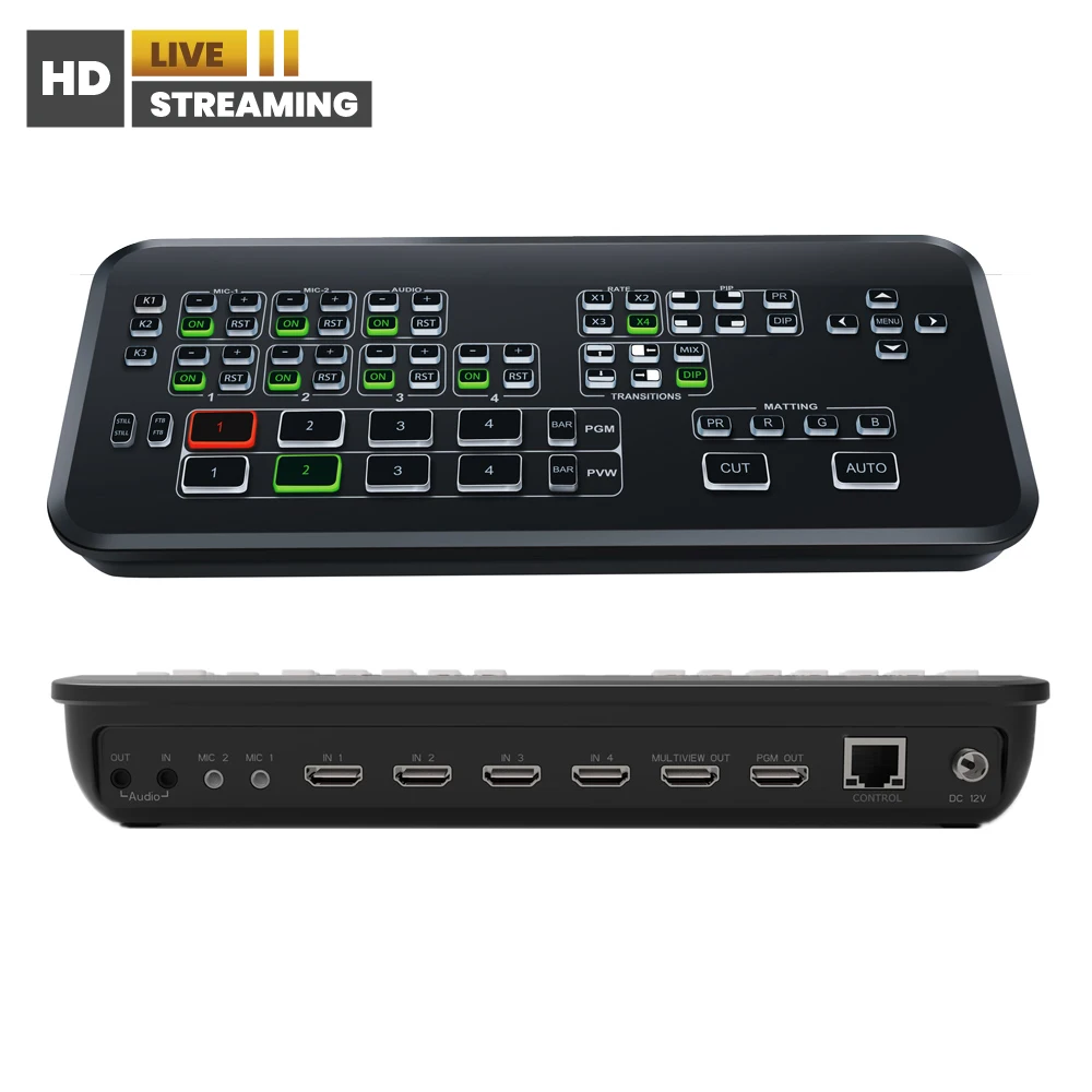 Несколько камер HDMI живой поток для церковной поклонения мини-видео переключатель потоковая студия видеомикшер карта захвата
Несколько камер HDMI живой поток для церковной поклонения мини-видео переключатель потоковая студия видеомикшер карта захвата
