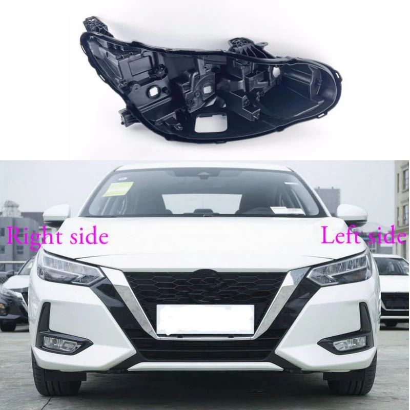 

For Nissan Sentra Sylphy 2019 20202 2021 LED Headlight Base Headlamp House Car Rear Base Auto Headlight Back House