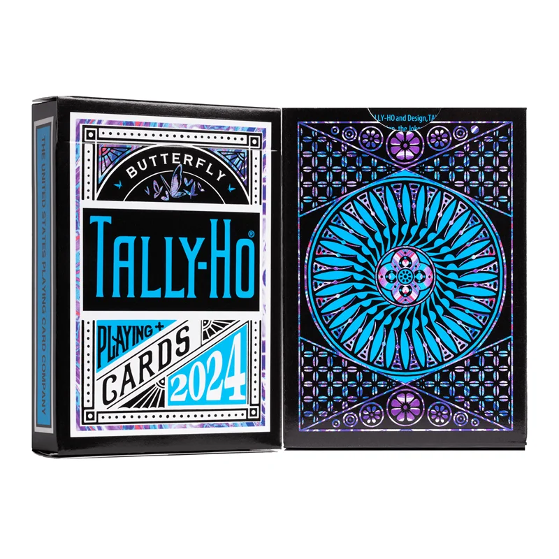 

Tally-Ho Butterfly Playing Cards Deck Poker Size Card Games Magic Tricks