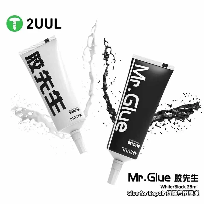 2UUL White Black Glue 25ml Adhesive Multi Purpose Quick Drying Super Strong For Phone Touch Screen Glue Repair
2UUL White Black Glue 25ml Adhesive Multi Purpose Quick Drying Super Strong For Phone Touch Screen Glue Repair