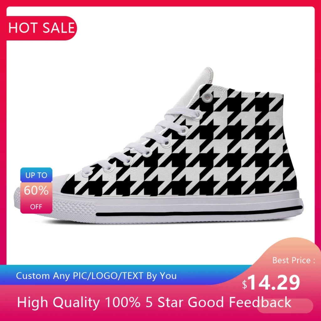 Кроссовки мужские/женские из легкой ткани, с рисунком «гусиные лапки» 
Кроссовки мужские/женские из легкой ткани, с рисунком «гусиные лапки»